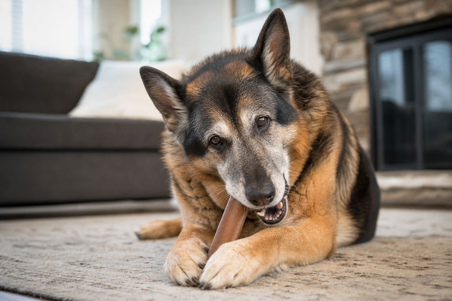 dog dental chews large breeds