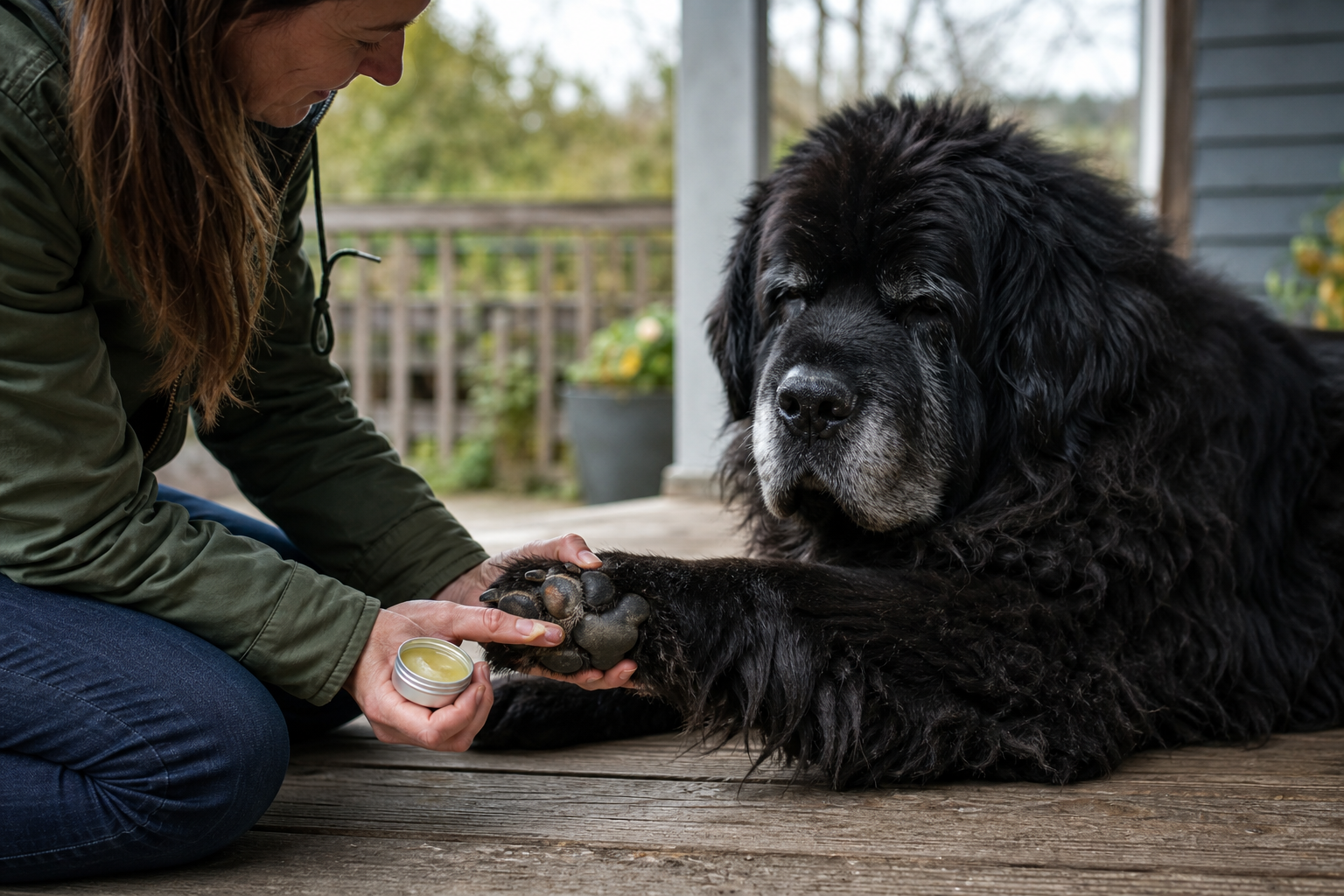 dog paw balm large breeds