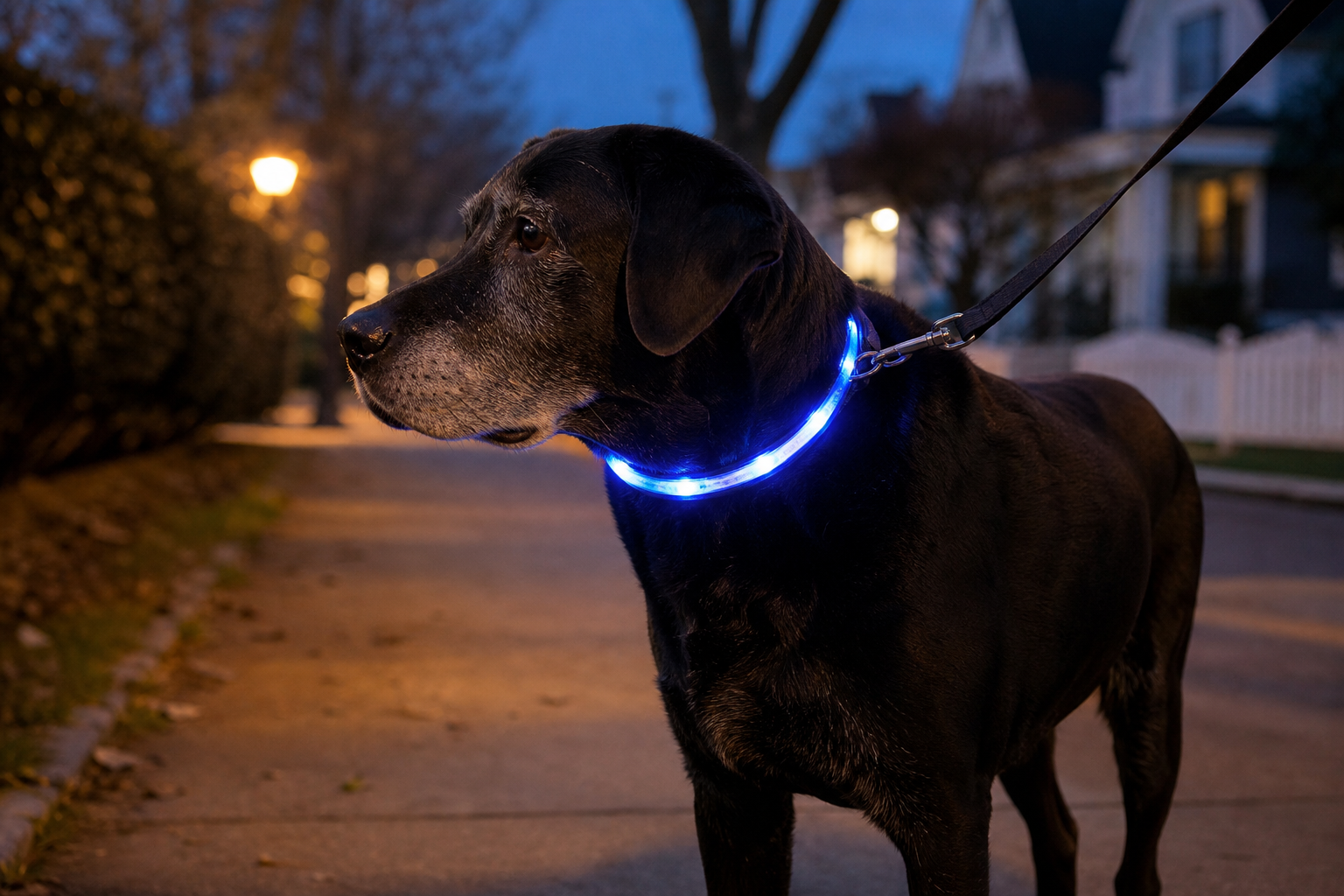 LED dog collar large breeds