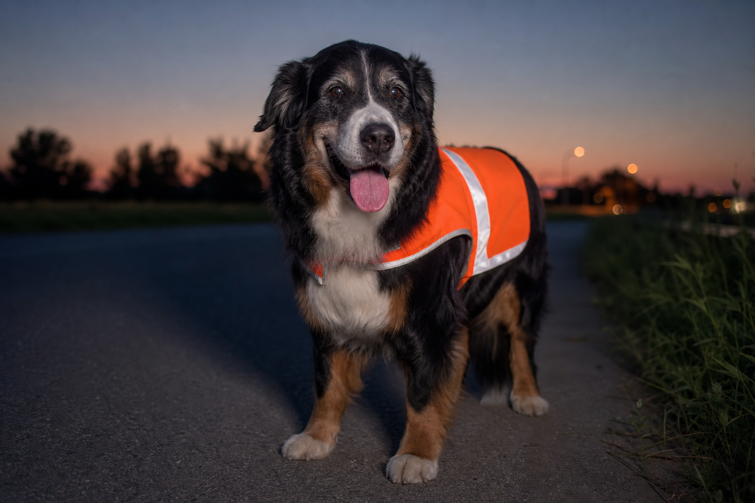 dog reflective vest large breeds