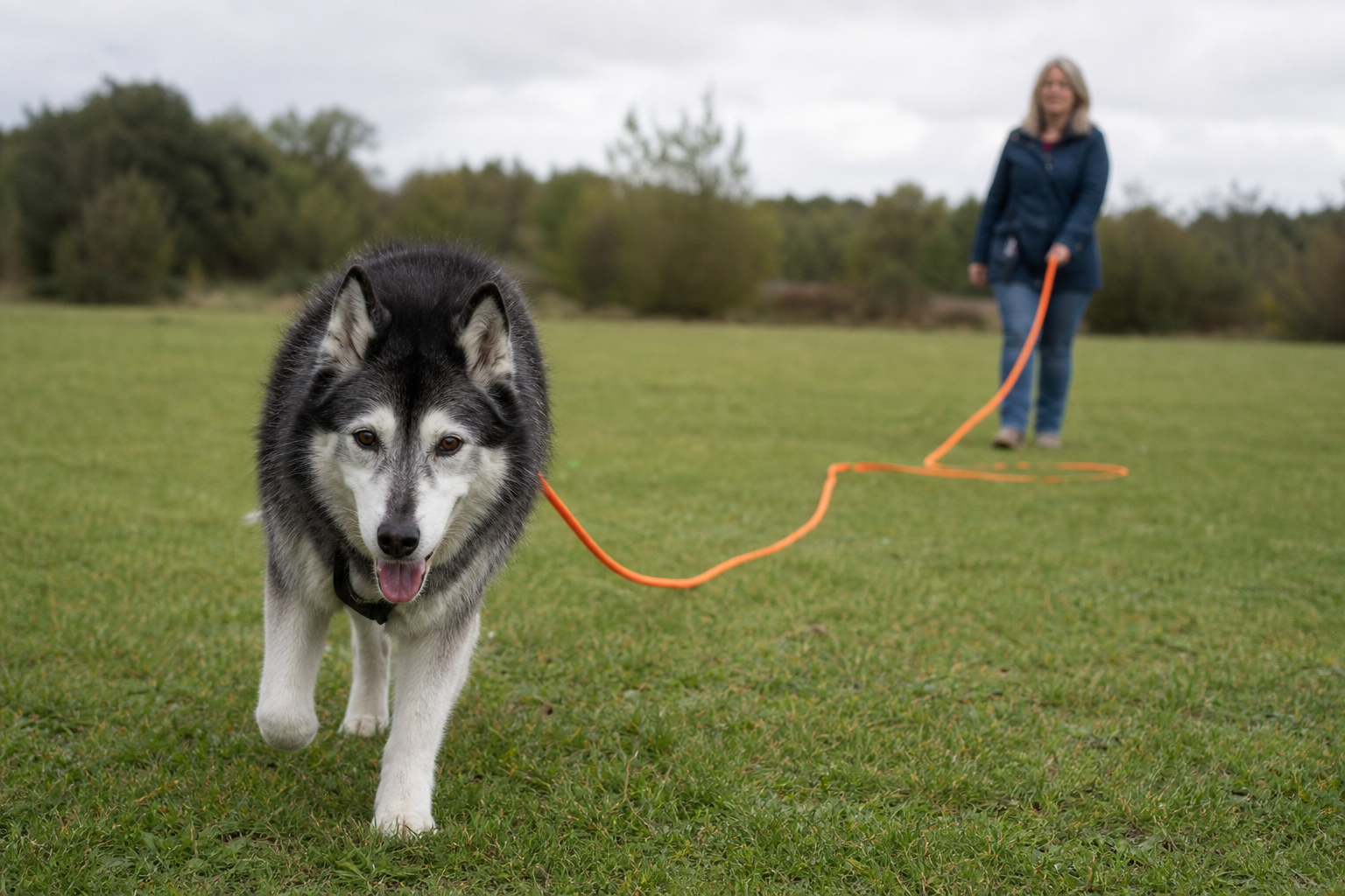 long line dog leash large breeds