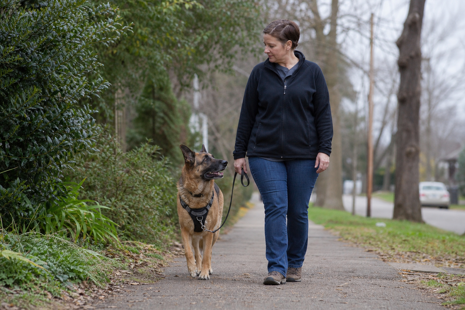 stop dog pulling leash large breed