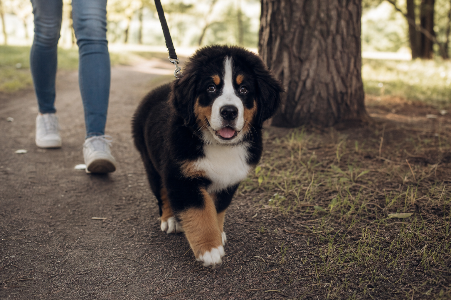 socialize large breed dog