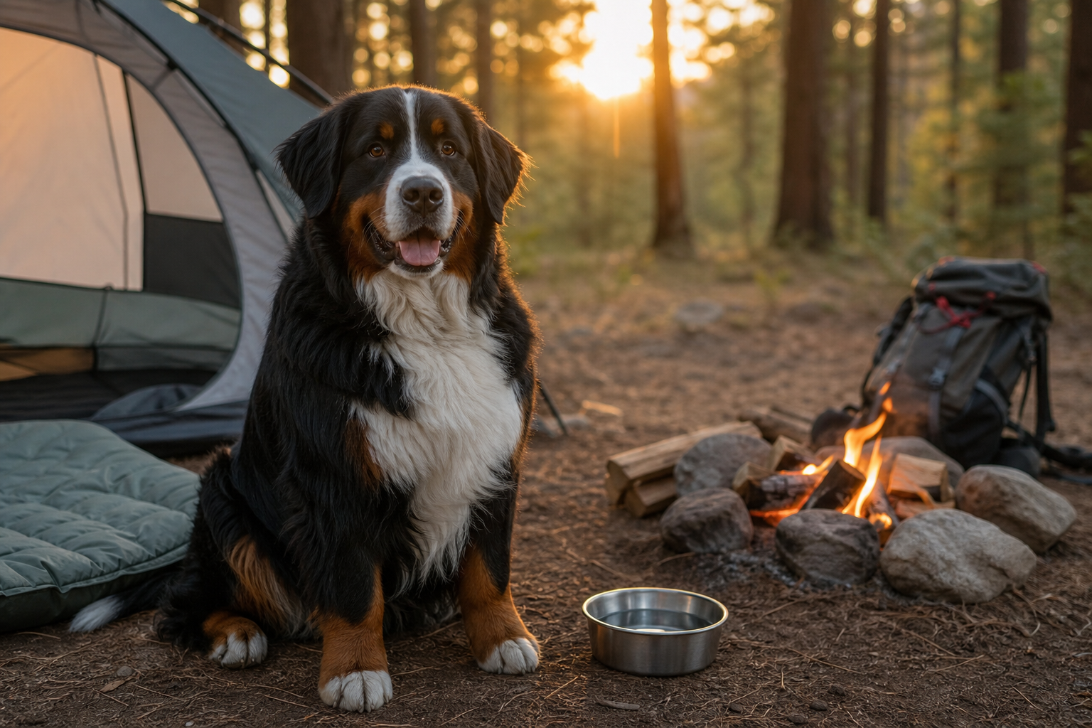 dog camping gear