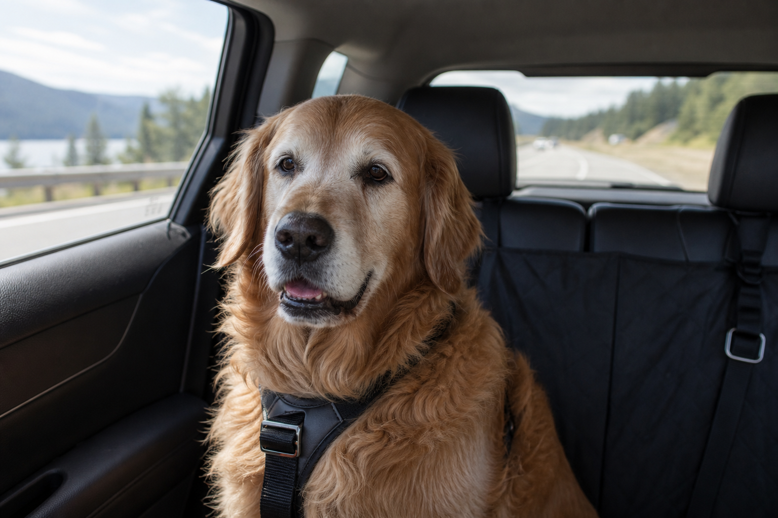 dog car travel