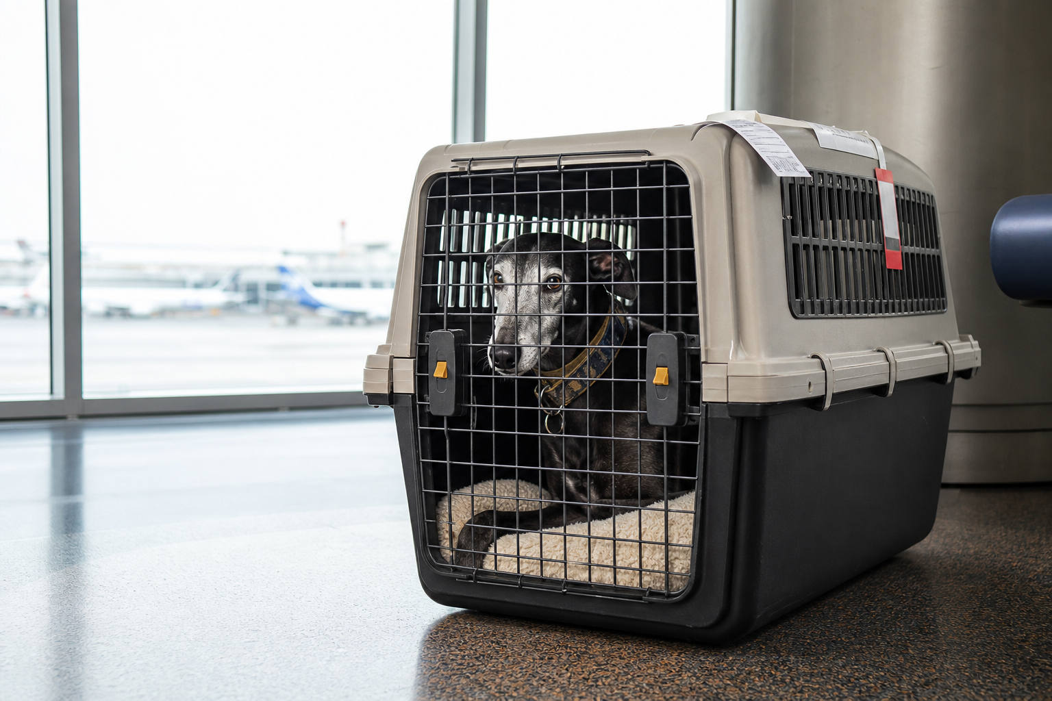 dog plane travel