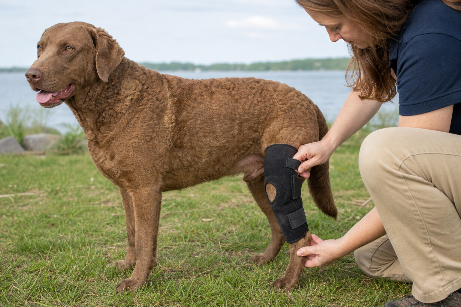 dog knee brace