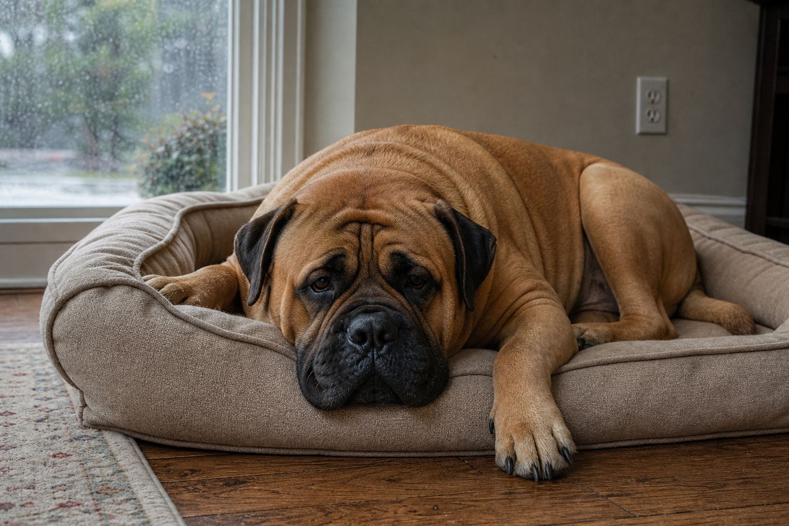 dog thunderstorm anxiety