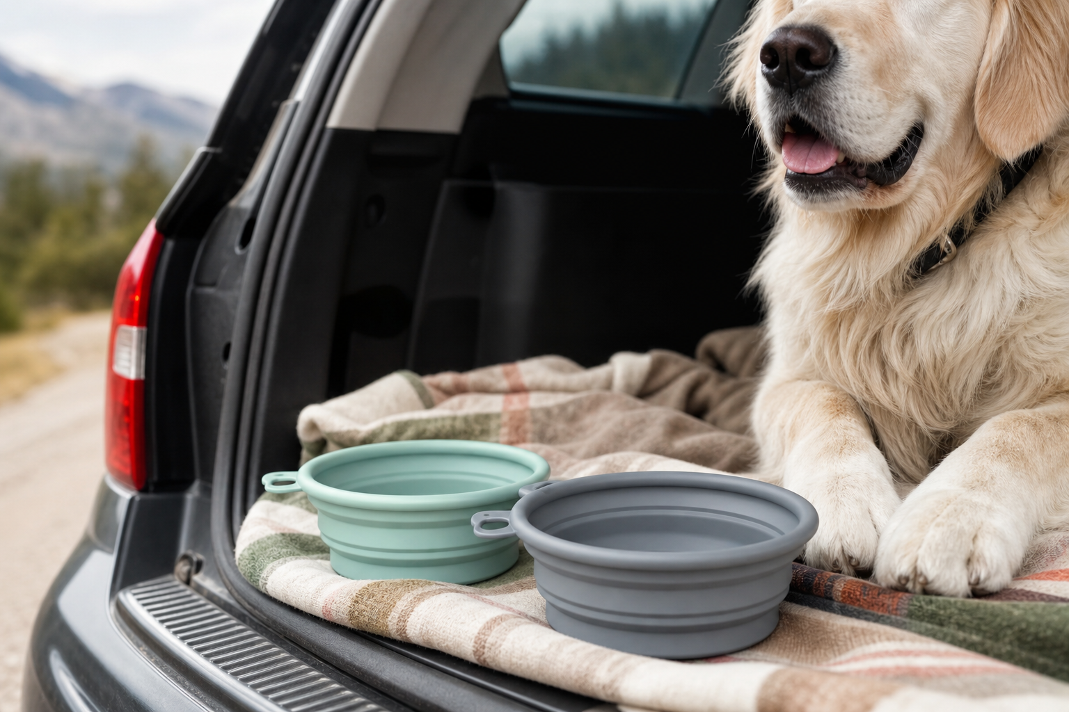 dog travel bowl