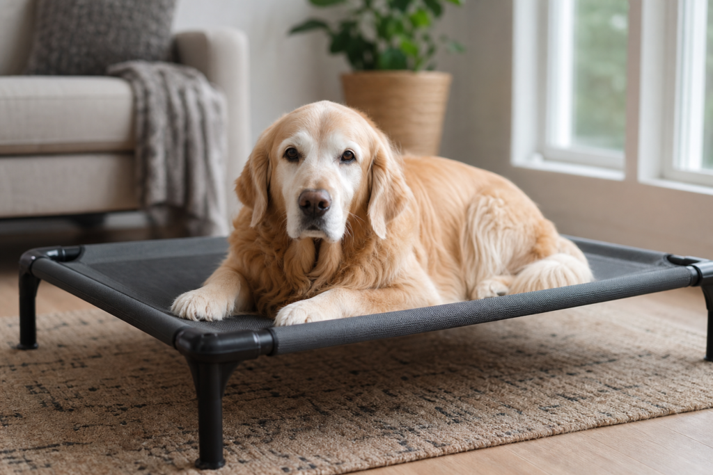 elevated dog beds large breeds