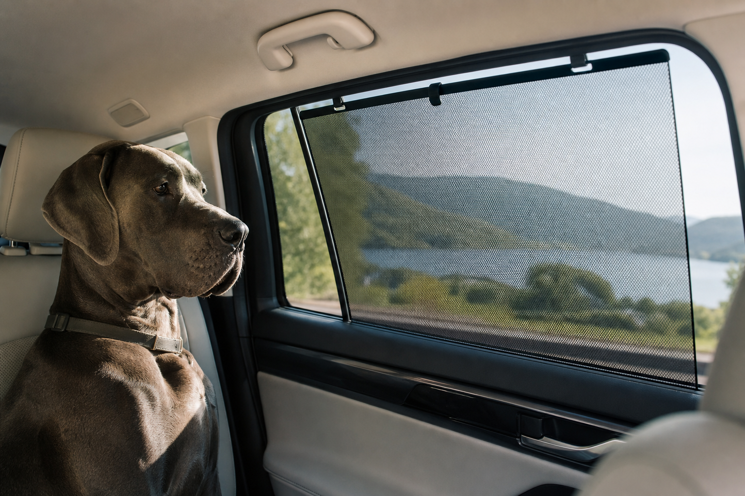 dog car window shade