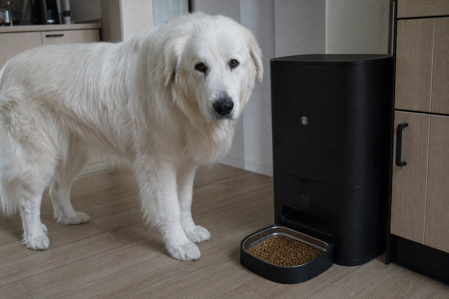 automatic dog feeder large breeds