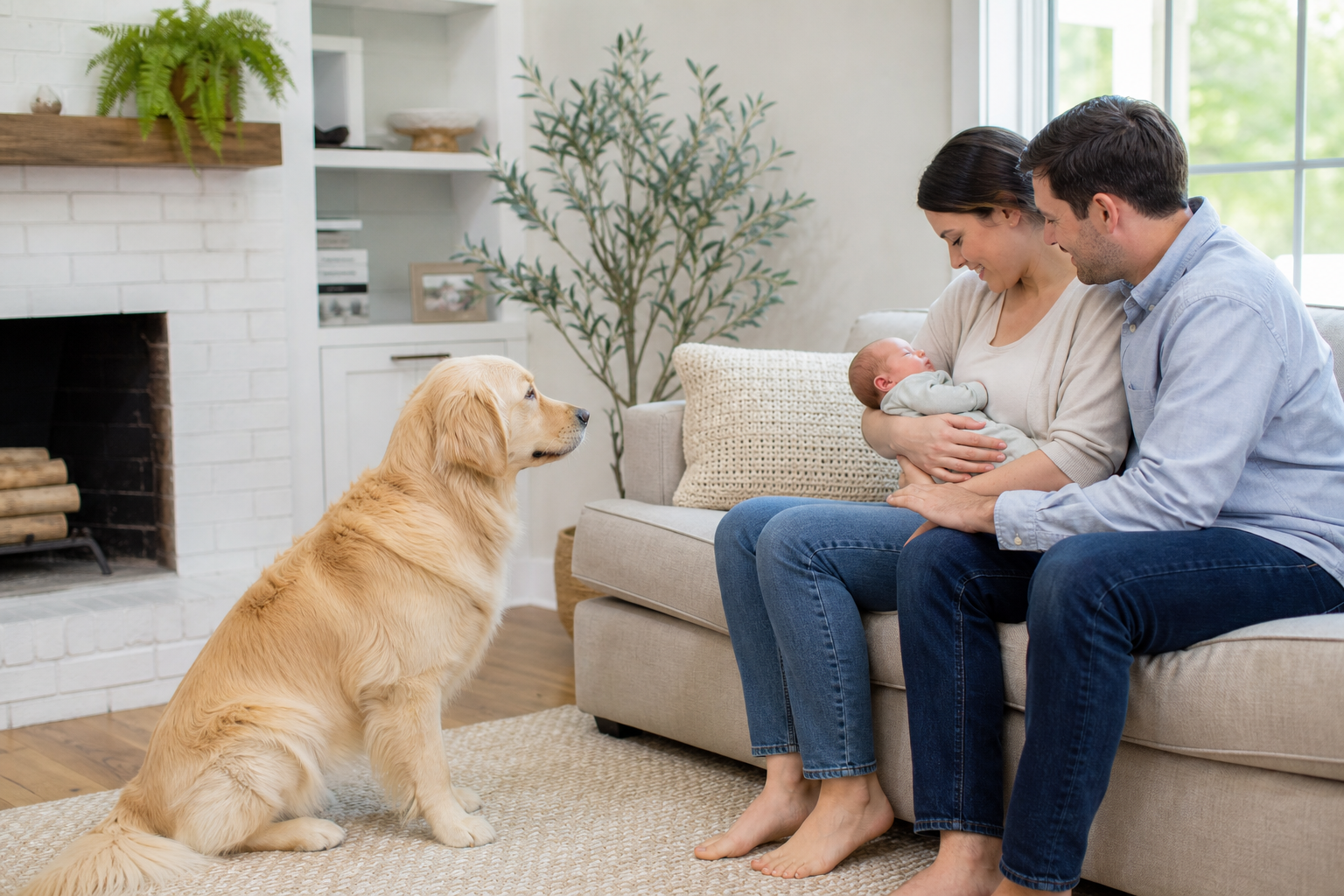 introduce large breed baby