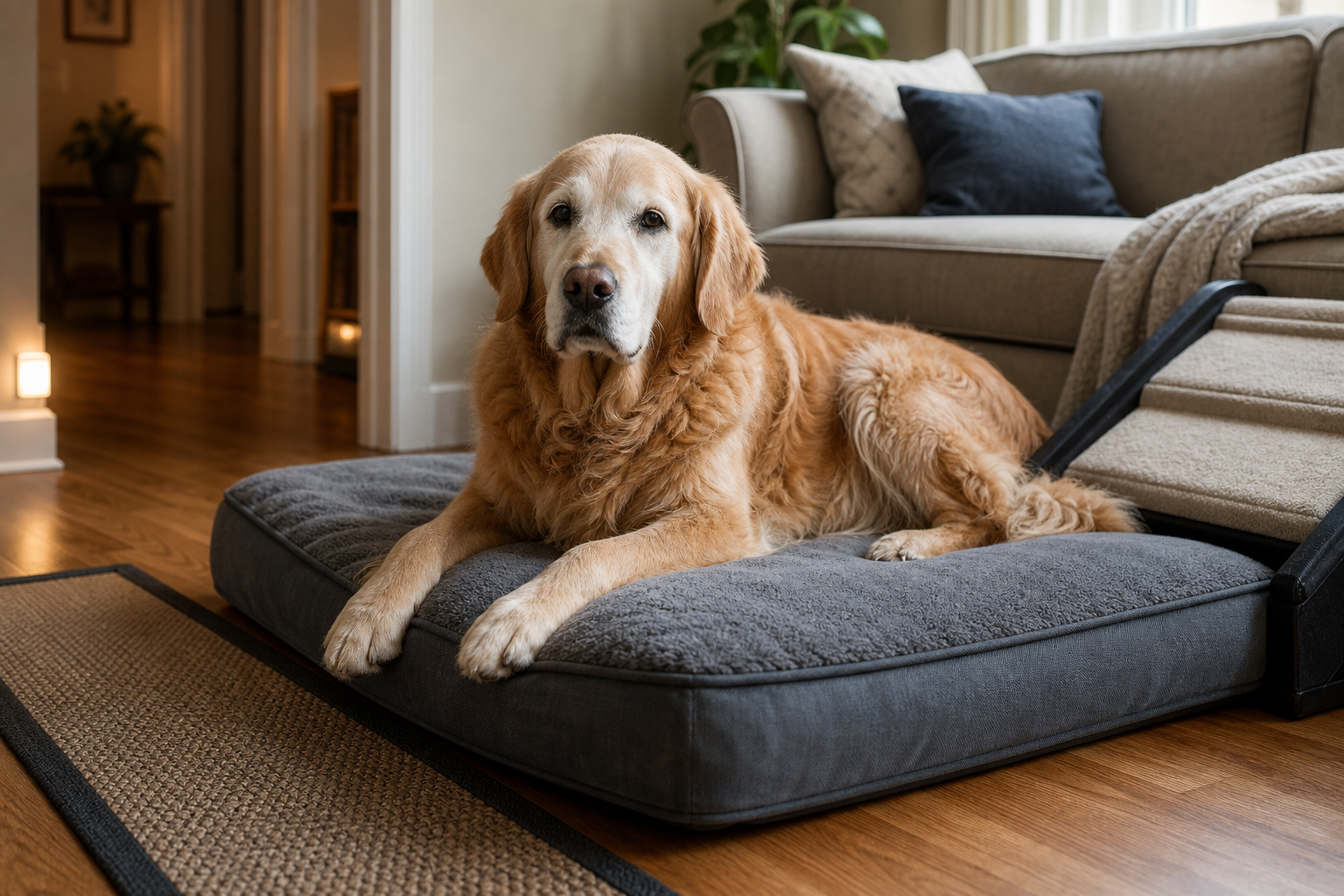 senior large breed home