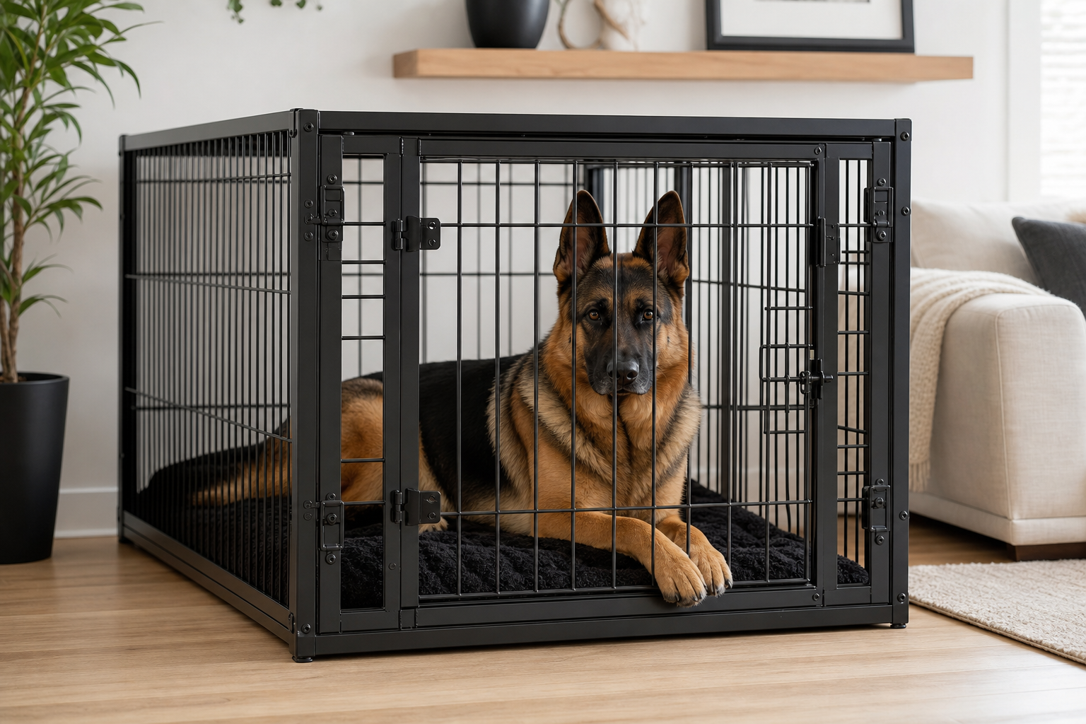 escape proof dog crate