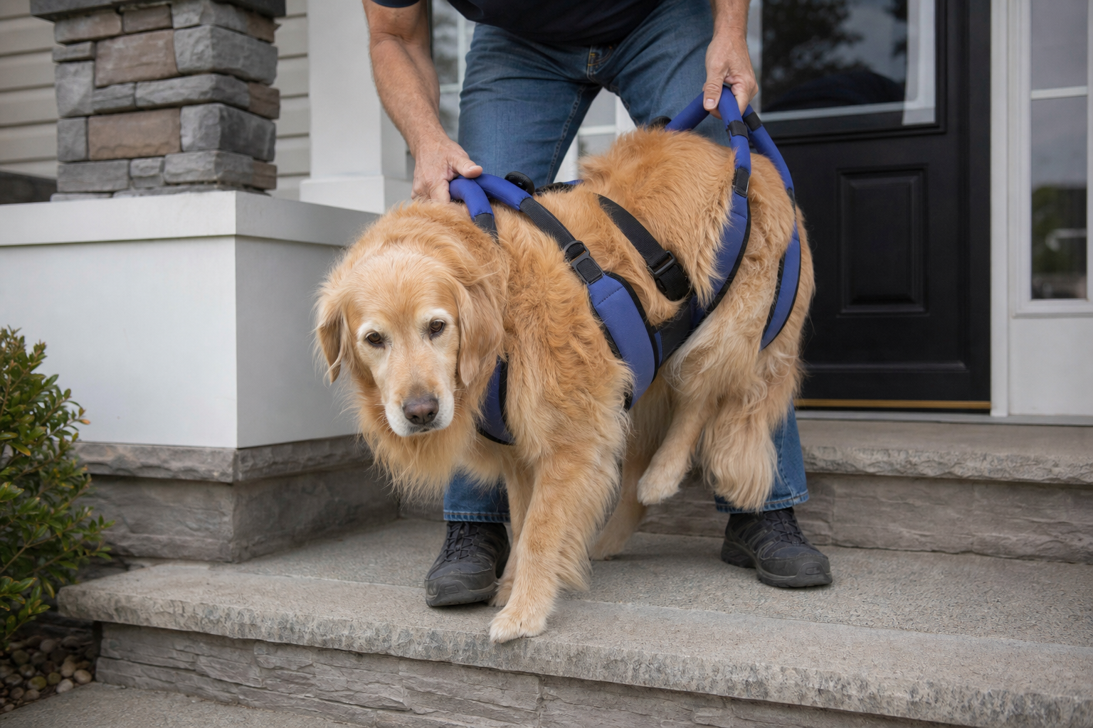 dog lift harness