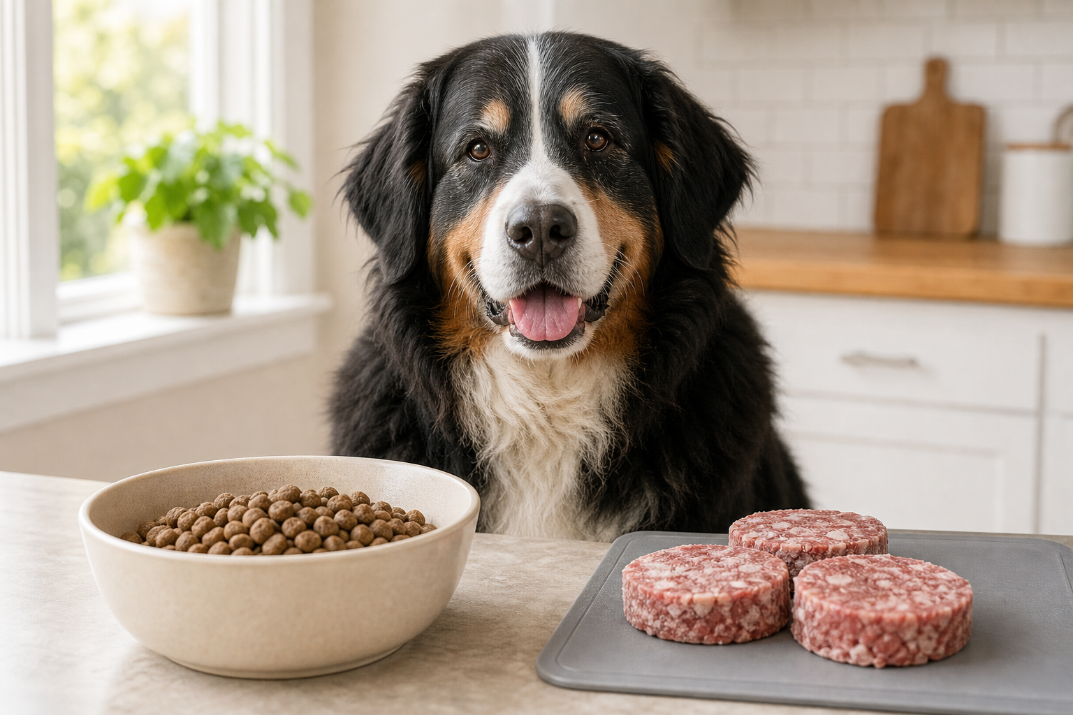 raw vs kibble senior