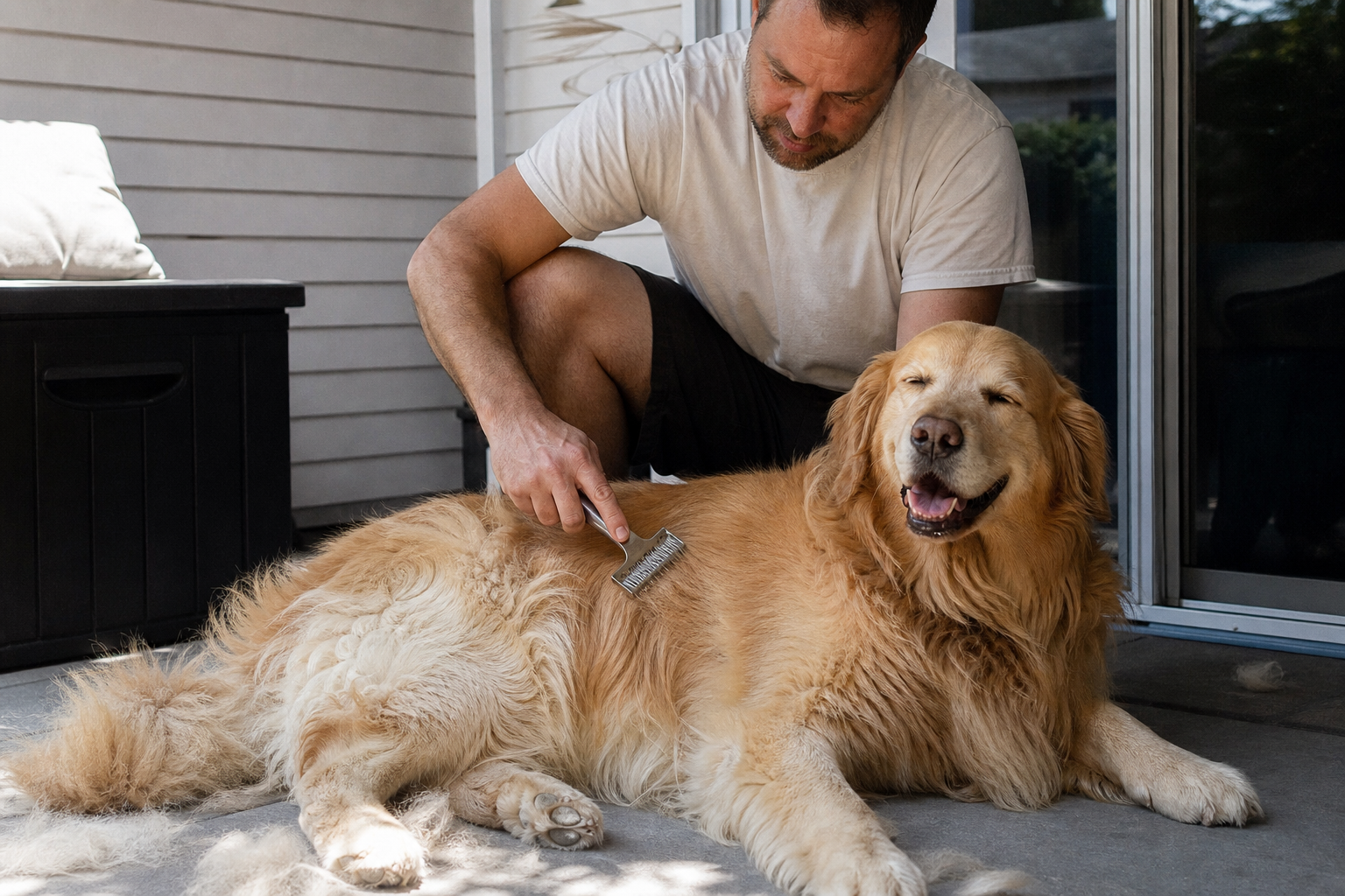 deshedding tool large breeds