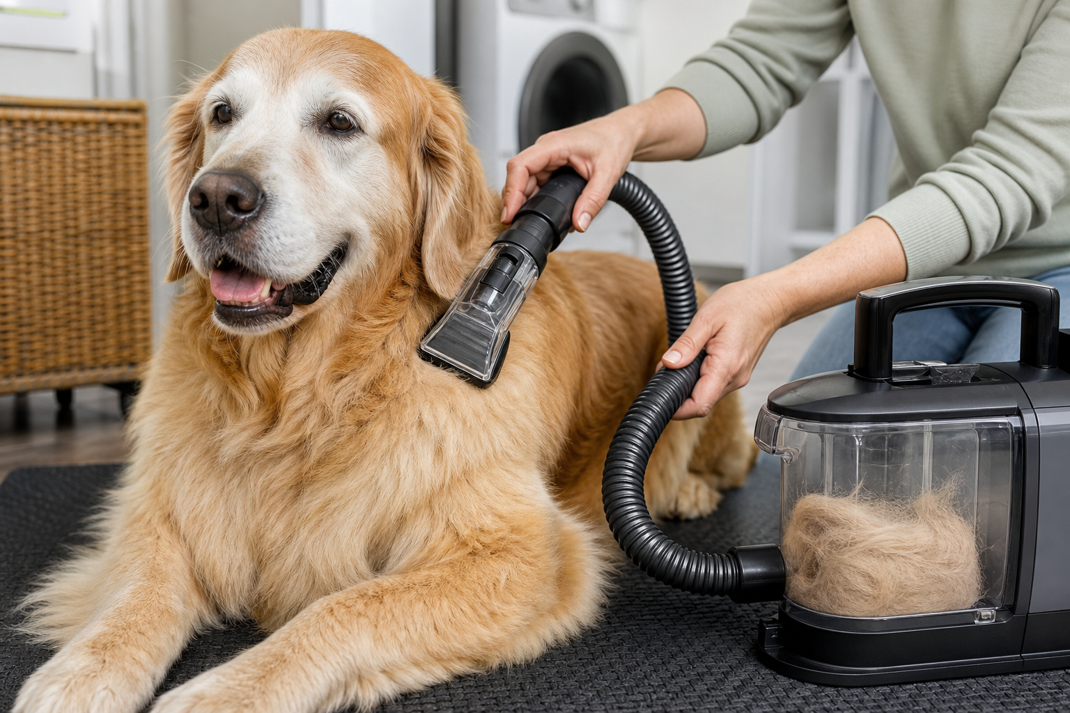 dog grooming vacuum large breeds