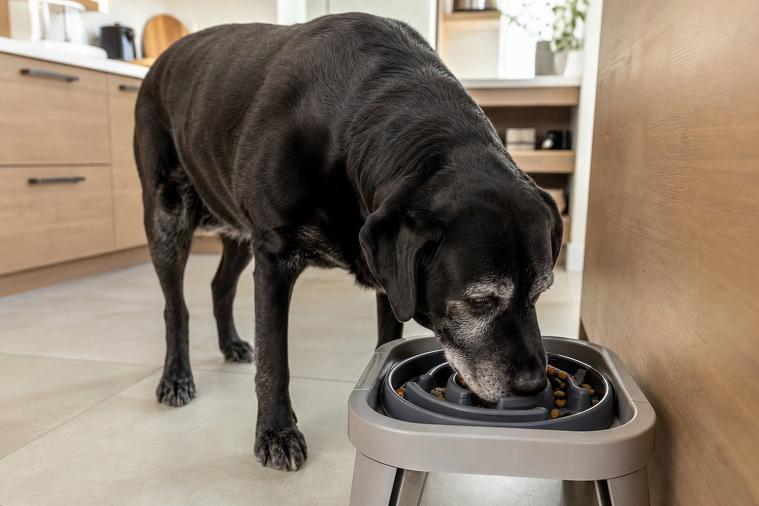 elevated slow feeder large breeds