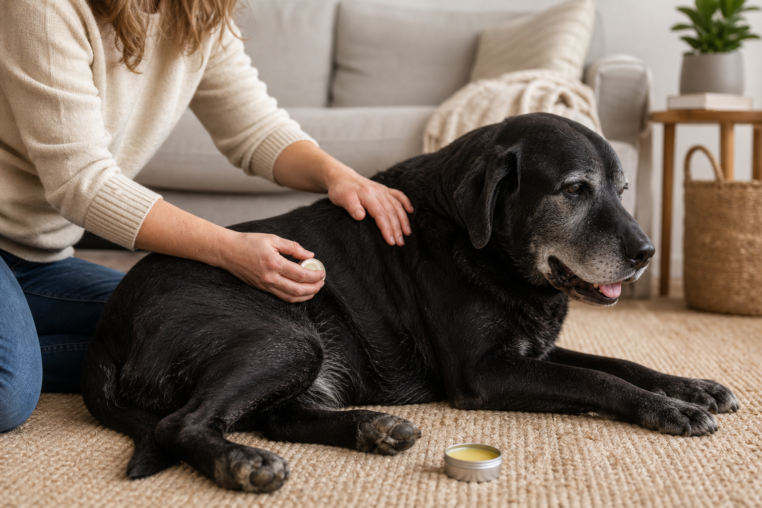 dog joint balm topical large breeds